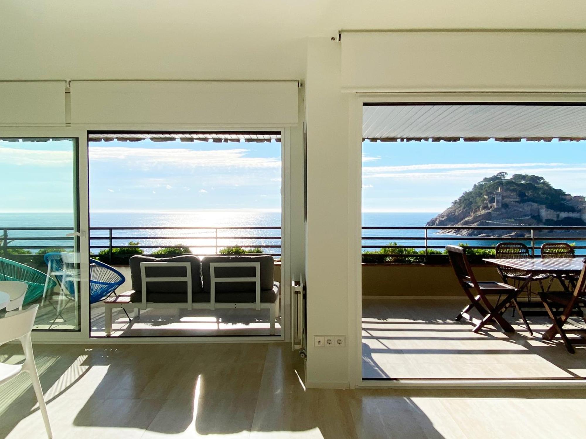 Magnificent Apartment At The Sea Front Of 滨海托萨 外观 照片